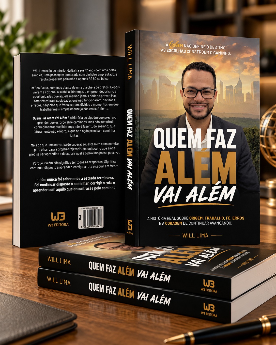 Capa de Quem Faz Além Vai Além