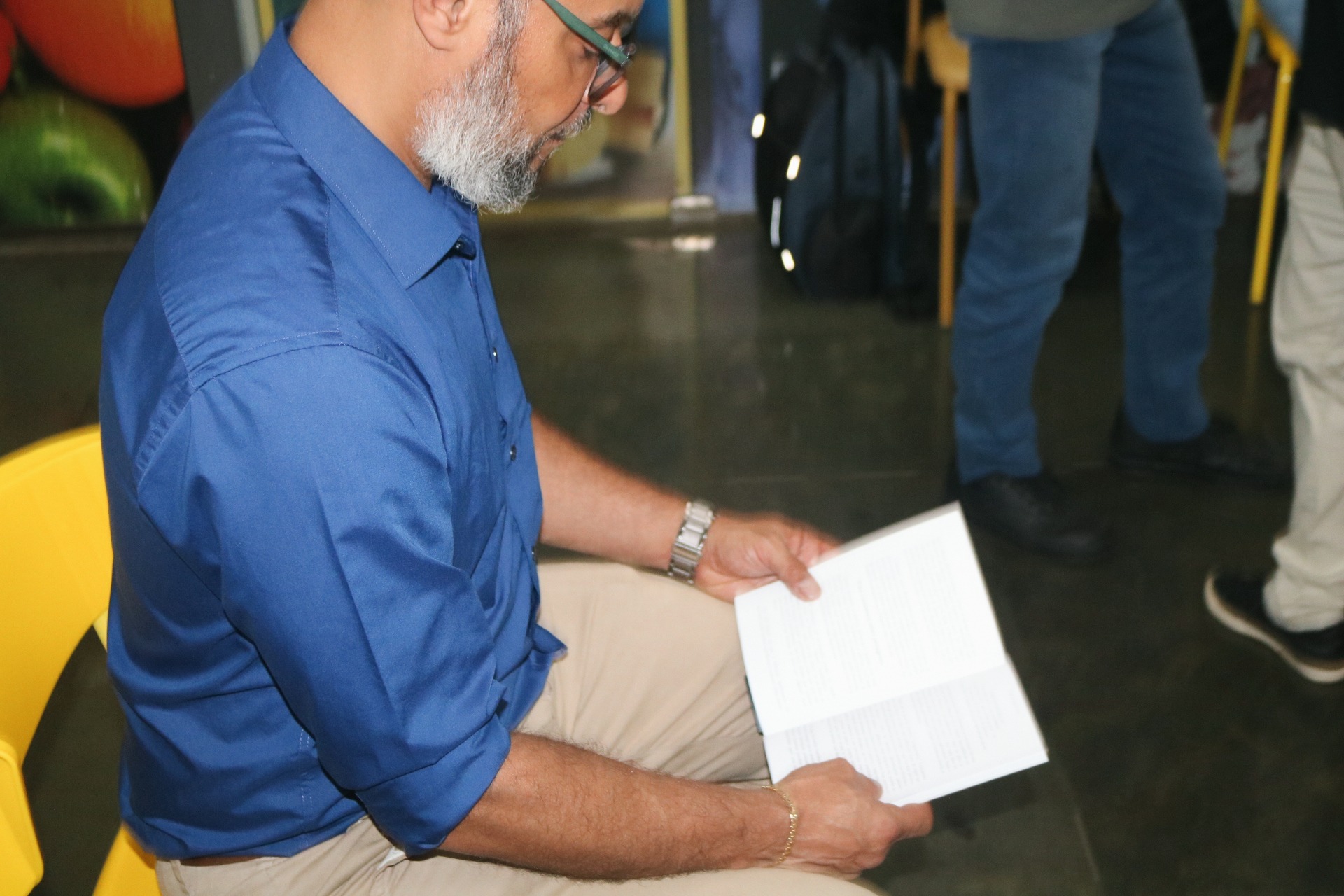 Registro 13 do lançamento de Líder à Prova de Crises na Livraria Ramalhete, em Belo Horizonte, em 15 de outubro de 2026